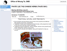 Tablet Screenshot of herbheal.com